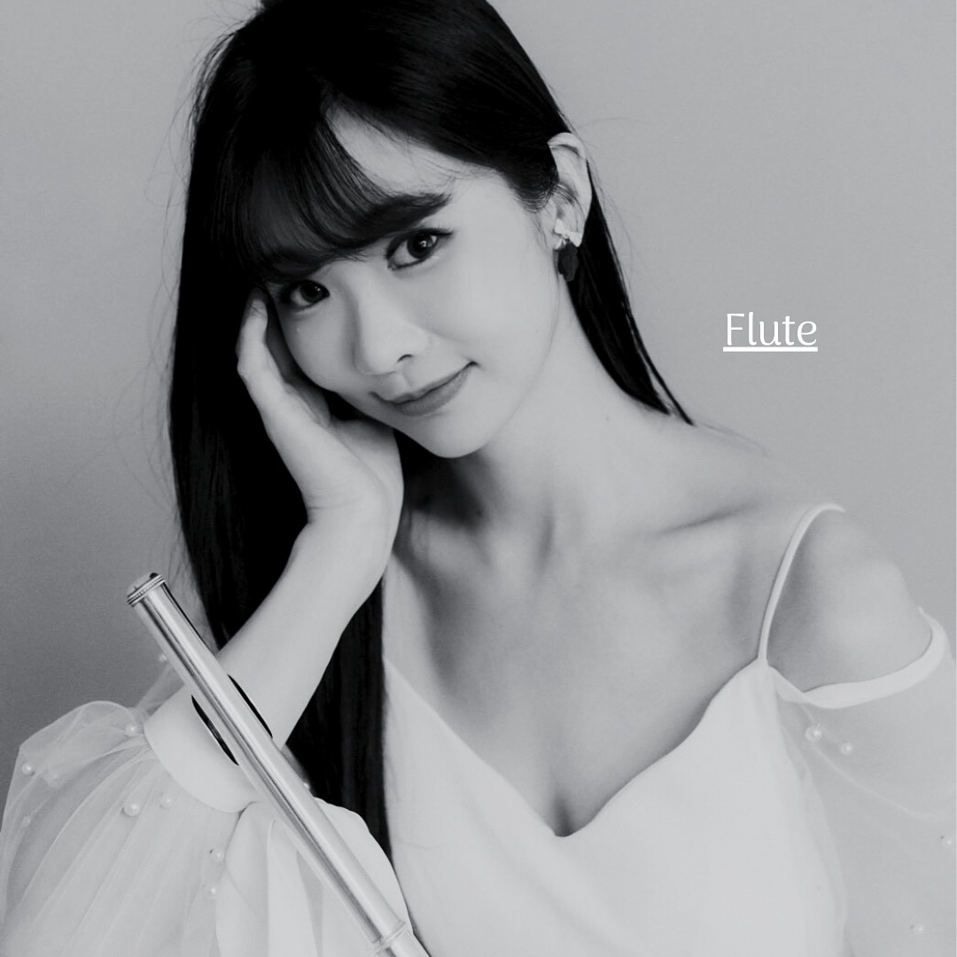 長笛姐姐 Lily｜The Sound of Fantasy 黑白演出肖像