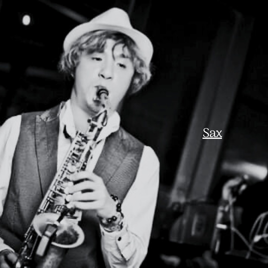 薩克斯風|Soul of Saxophone 黑白演出肖像